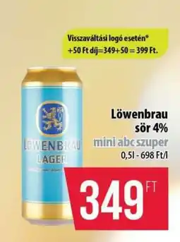 Coop Löwenbrau sör 4% ajánlat