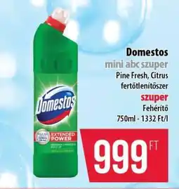 Coop Domestos mini abc szuper ajánlat
