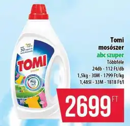 Coop TOMI MOSÓSZER ajánlat