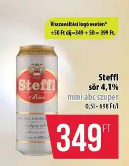 Coop Steffl sör 4,1% ajánlat