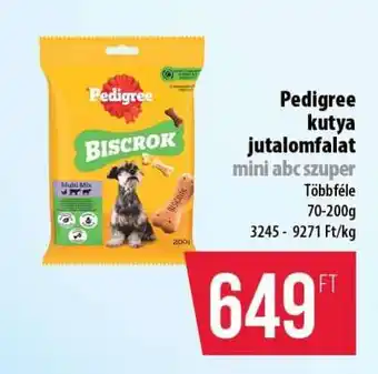 Coop Pedigree kutya jutalomfalat ajánlat