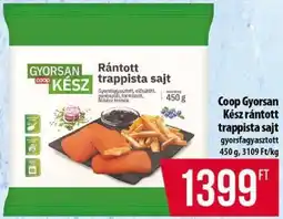 Coop Coop Gyorsan kész rántott trappista sajt ajánlat