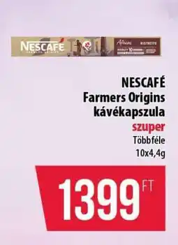 Coop Nescafé Farmers Origins kávékapszula ajánlat