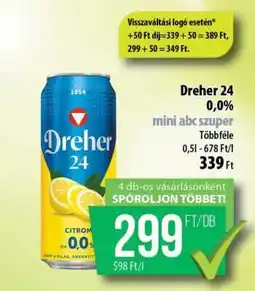 Coop Dreher 24 0,0% ajánlat