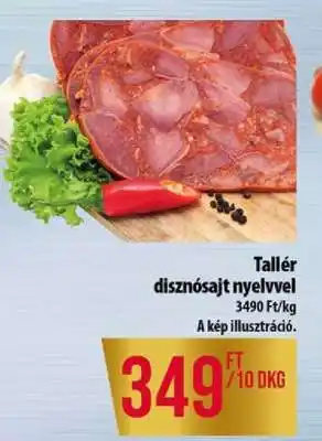Coop Tallér disznósajt nyelvvel ajánlat