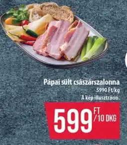 Coop Pápai sült császárszalonna ajánlat