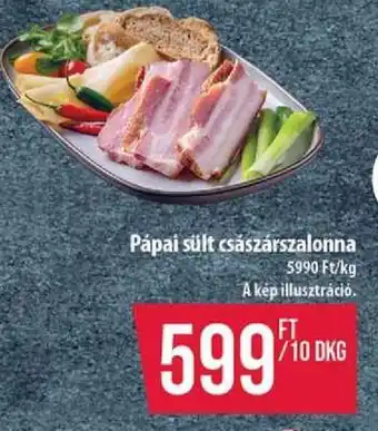 Coop Pápai sült császárszalonna ajánlat