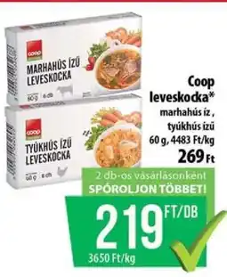 Coop Coop leveskocka ajánlat