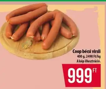 Coop Coop Bécsi virsli ajánlat
