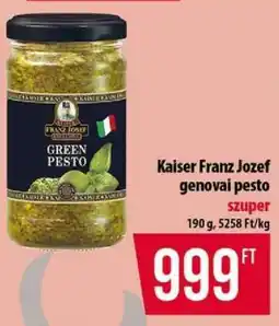 Coop Kaiser Franz Jozef genovai pesto ajánlat