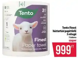 Coop Tento Finest háztartási papírtörlő ajánlat