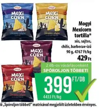 Coop Mogyi Mexicorn Tortilla ajánlat