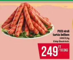 Coop Pick virsli tartós bélben ajánlat