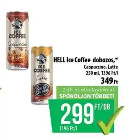 Coop HELL Ice Coffee dobozos ajánlat