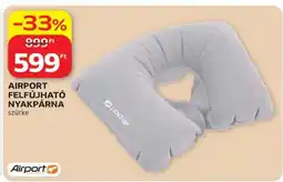 Auchan AIRPORT FELFÚJHATÓ NYAKPÁRNA ajánlat