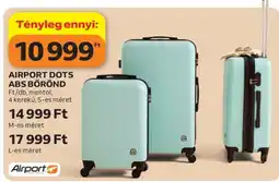 Auchan AIRPORT DOTS ABS BŐRÖND ajánlat