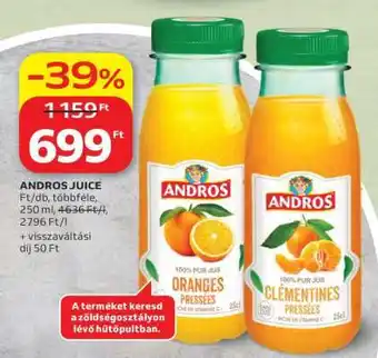Auchan ANDROS JUICE ajánlat