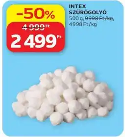 Auchan INTEX SZŰRŐGOLYÓ ajánlat