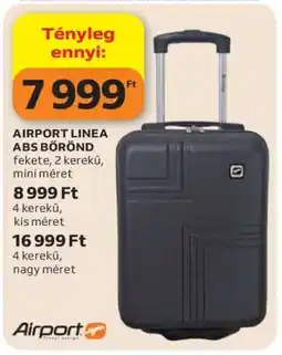 Auchan Airport Linea ABS Bőrönd ajánlat