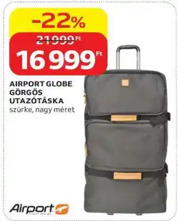 Auchan AIRPORT GLOBE GÖRGŐS UTAZÓTÁSKA ajánlat