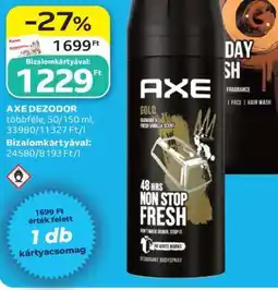 Auchan AXE DEZODOR ajánlat