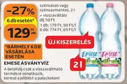 Auchan Emese ásványvíz ajánlat