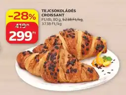 Auchan Tejcsokoládés Croissant ajánlat