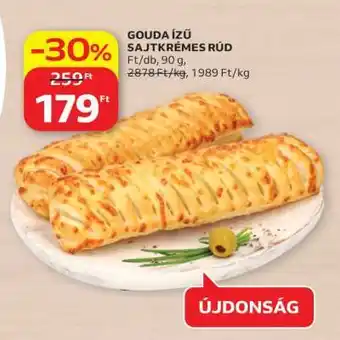 Auchan GOUDA ÍZŰ SAJTKRÉMES RÚD ajánlat