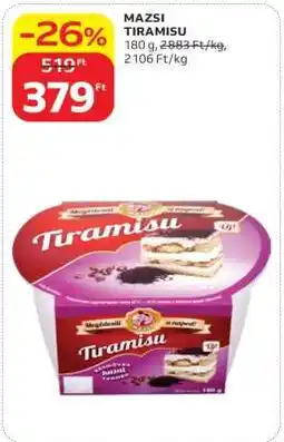 Auchan Mazsi Tiramisu ajánlat