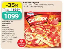 Auchan DR. OETKER Guseppe pizza ajánlat