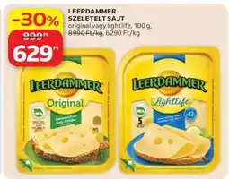 Auchan Leerdammer szeletelt sajt ajánlat