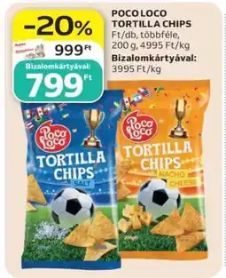 Auchan POCO LOCO Tortilla chips ajánlat