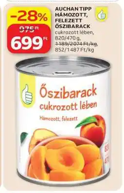 Auchan AUCHAN TIPP HÁMOZOTT, FELEZETT ŐSZIBARACK ajánlat