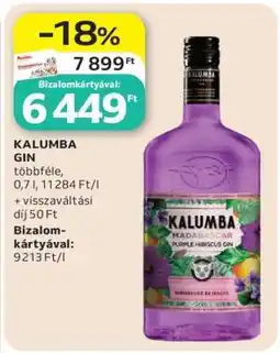 Auchan Kalumba gin ajánlat