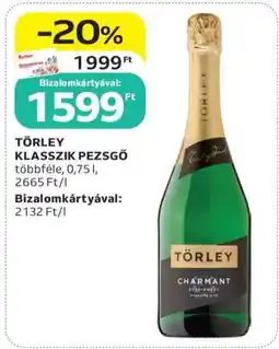 Auchan Törley Klasszik Pezsgő ajánlat
