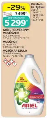 Auchan ARIEL Folyékony mosószer ajánlat