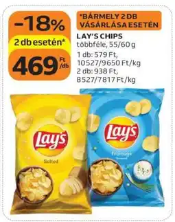 Auchan LAY’S Chips ajánlat