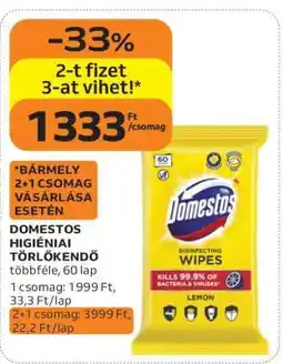 Auchan DOMESTOS HIGIÉNIAI TÖRLŐKENDŐ ajánlat
