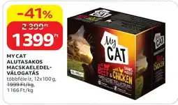 Auchan MY CAT ALUTASAKOS MACSKAELEDEL-VÁLOGATÁS ajánlat