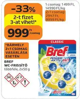 Auchan Bref WC-Frissítő ajánlat