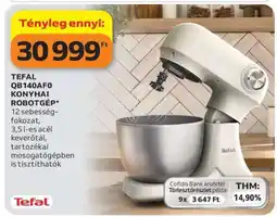 Auchan TEFAL QB140AF0 KONYHAI ROBOTGÉP ajánlat