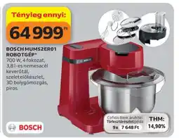 Auchan BOSCH MUMS2ER01 ROBOTGÉP ajánlat