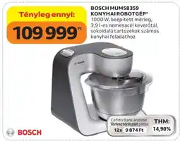 Auchan BOSCH MUM58359 KONYHAI ROBOTGÉP ajánlat