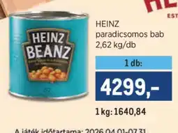 Metro HEINZ ajánlat