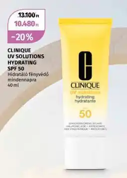 Müller CLINIQUE UV SOLUTIONS HYDRATING SPF 50 ajánlat