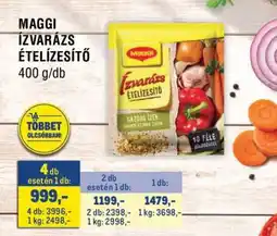 Metro MAGGI Ízvarázs Ételízesítő ajánlat