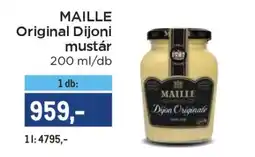 Metro MAILLE Original Dijoni mustár ajánlat