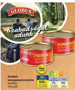 Metro Globus Melegszendvicskrém ajánlat
