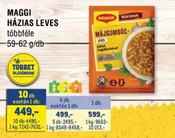 Metro MAGGI HÁZIAS LEVES ajánlat