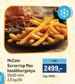 Metro McCain SureCrisp Max Hasábburgonya ajánlat
